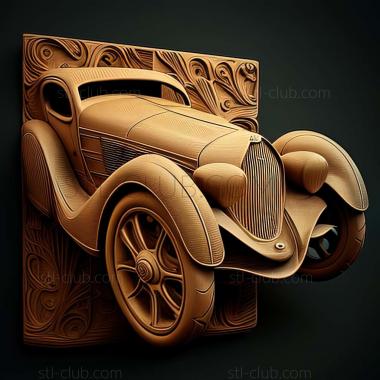 3D модель Bugatti Type 35 (STL)